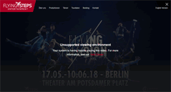 Desktop Screenshot of flyingsteps.com
