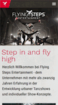 Mobile Screenshot of flyingsteps.com